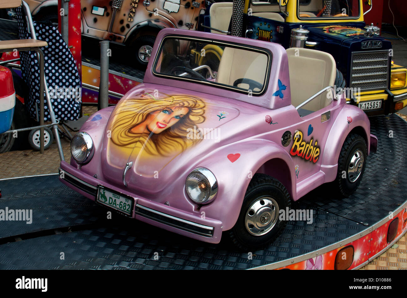 Warwick Mop juste ride, Barbie VW Coccinelle Photo Stock - Alamy