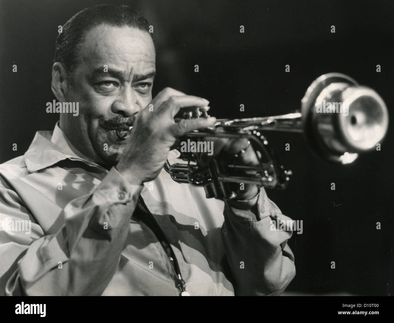 BUCK CLAYTON (1911-1991), trompettiste de jazz américain vers 1985 Banque D'Images