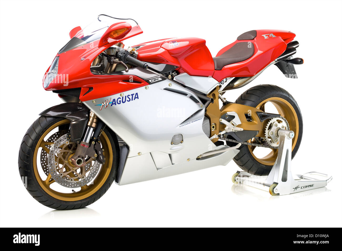 1997 MV Agusta 750 F4 moto Oro Banque D'Images