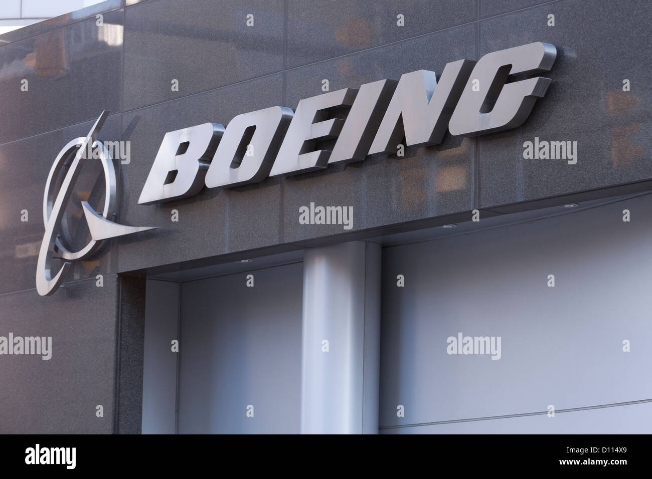 Logo de Boeing Banque D'Images