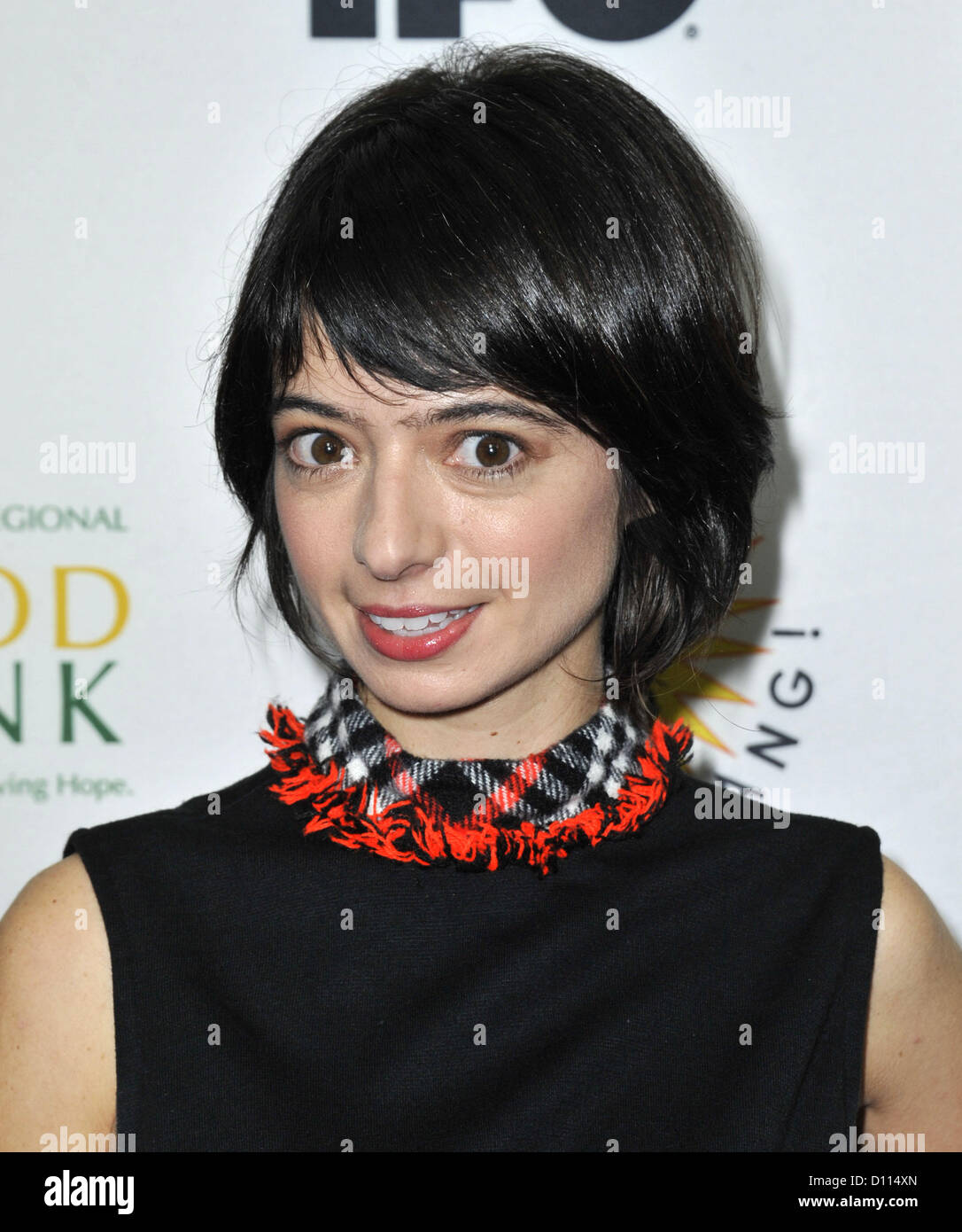 4 décembre 2012 - Los Angeles, Californie, États-Unis - Kate Micucci participant à la Comédie 2012 Bang Bang Nativité Pageant tenue à la Ricardo Montalban Theatre à Hollywood en Californie le 4 décembre 2012. Crédit Image : 2012(© D. Long/Globe Photos/ZUMAPRESS.com) Banque D'Images