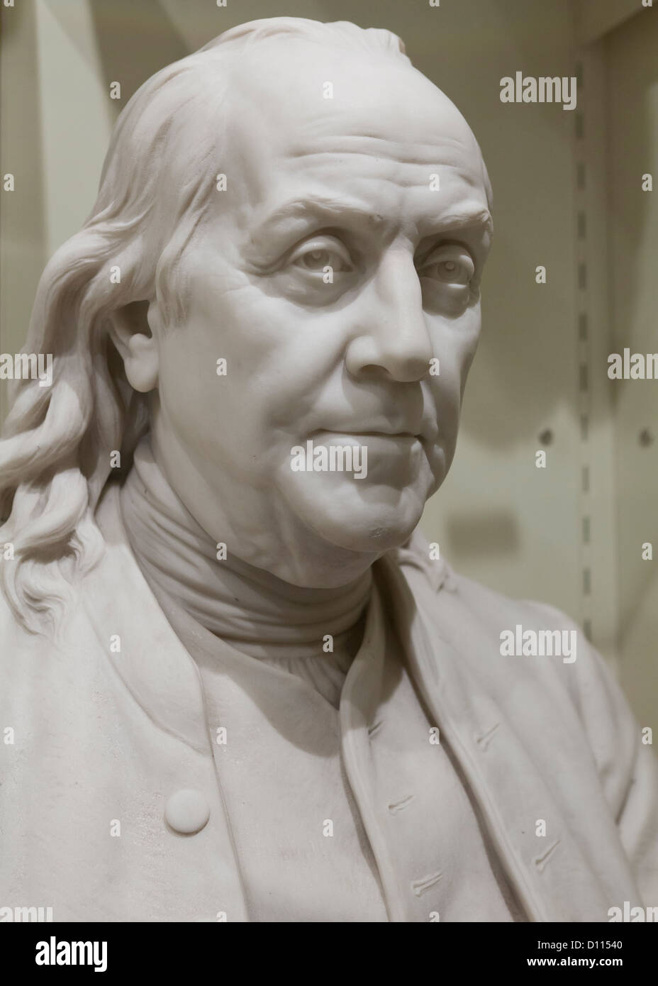 Benjamin Franklin sculpture - USA Banque D'Images