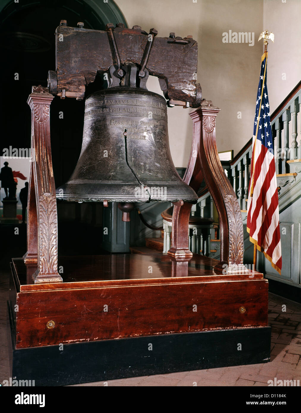1960 MONUMENT LIBERTY BELL Banque D'Images