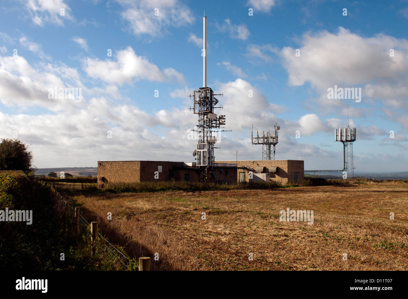 BBC Lark Stoke, émetteur Ilmington, Warwickshire, UK Banque D'Images