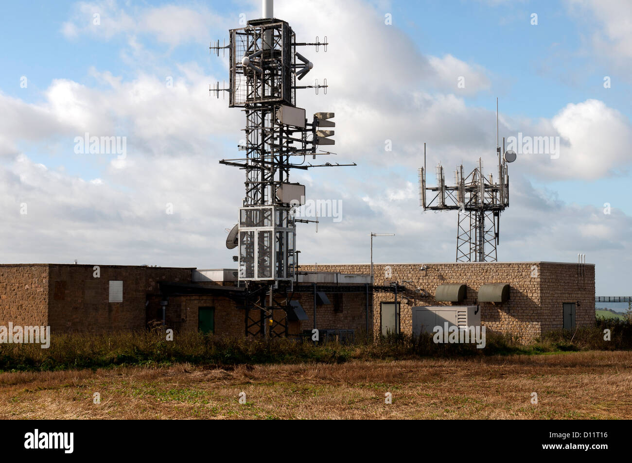 BBC Lark Stoke, émetteur Ilmington, Warwickshire, UK Banque D'Images
