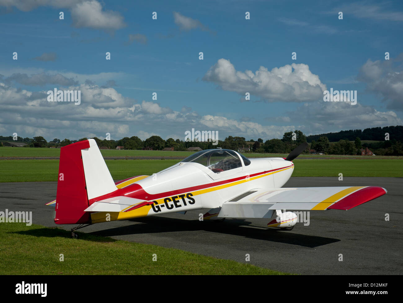 Van's RV-7 côte à mourir accueil siège double kit construit des avions. 8849 SCO Banque D'Images