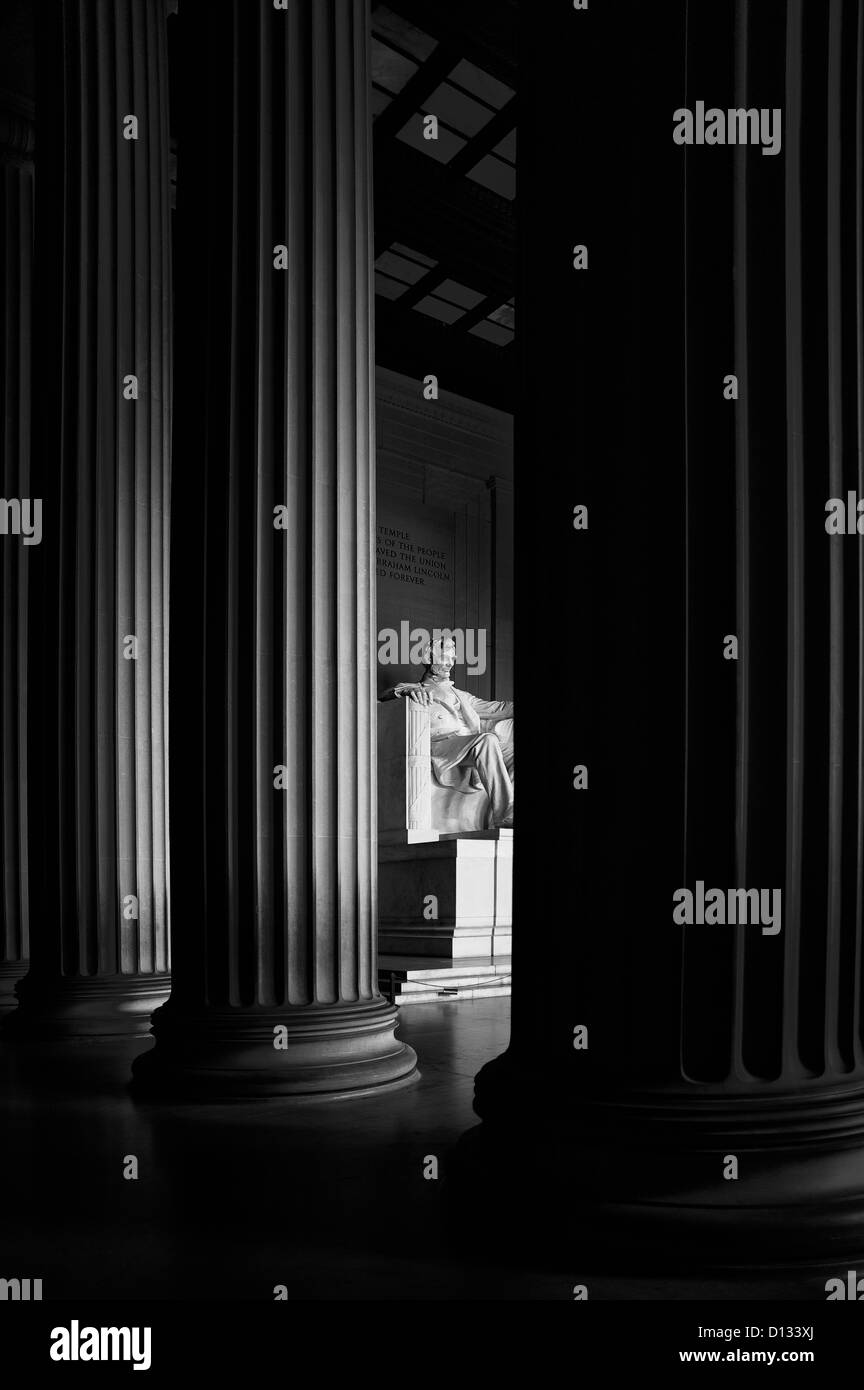 Lincoln Memorial Banque D'Images