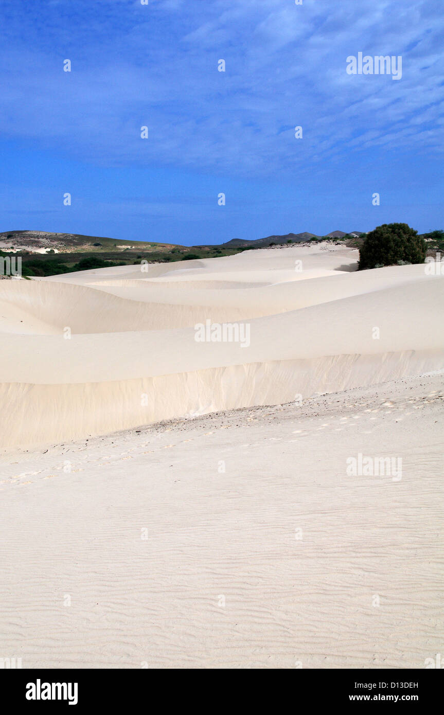 Deserto de Viana Viana - désert de l'île Boa Vista, Cap Vert Banque D'Images