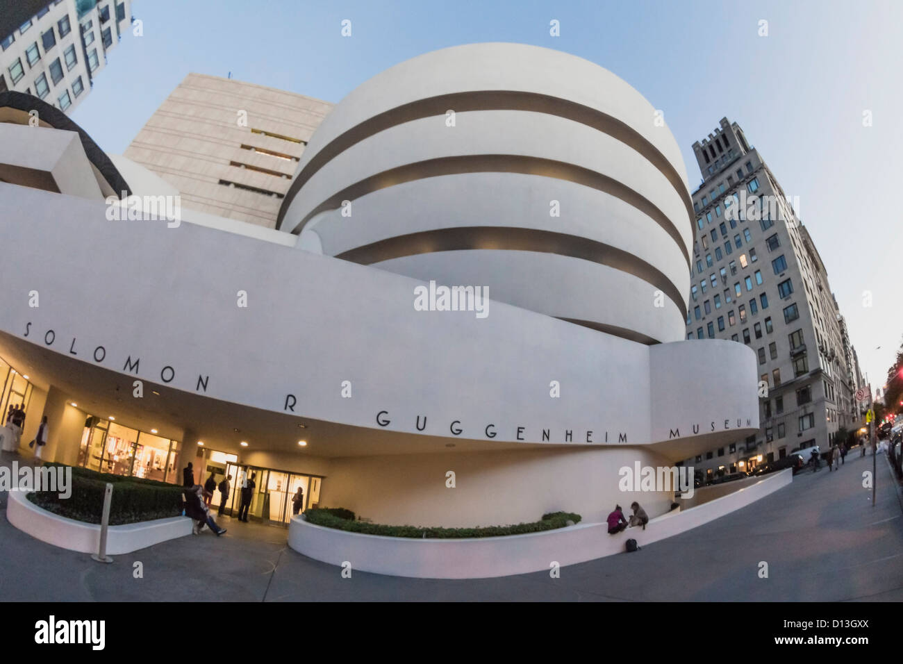 Musée Solomon R. Guggenheim, NEW YORK Banque D'Images