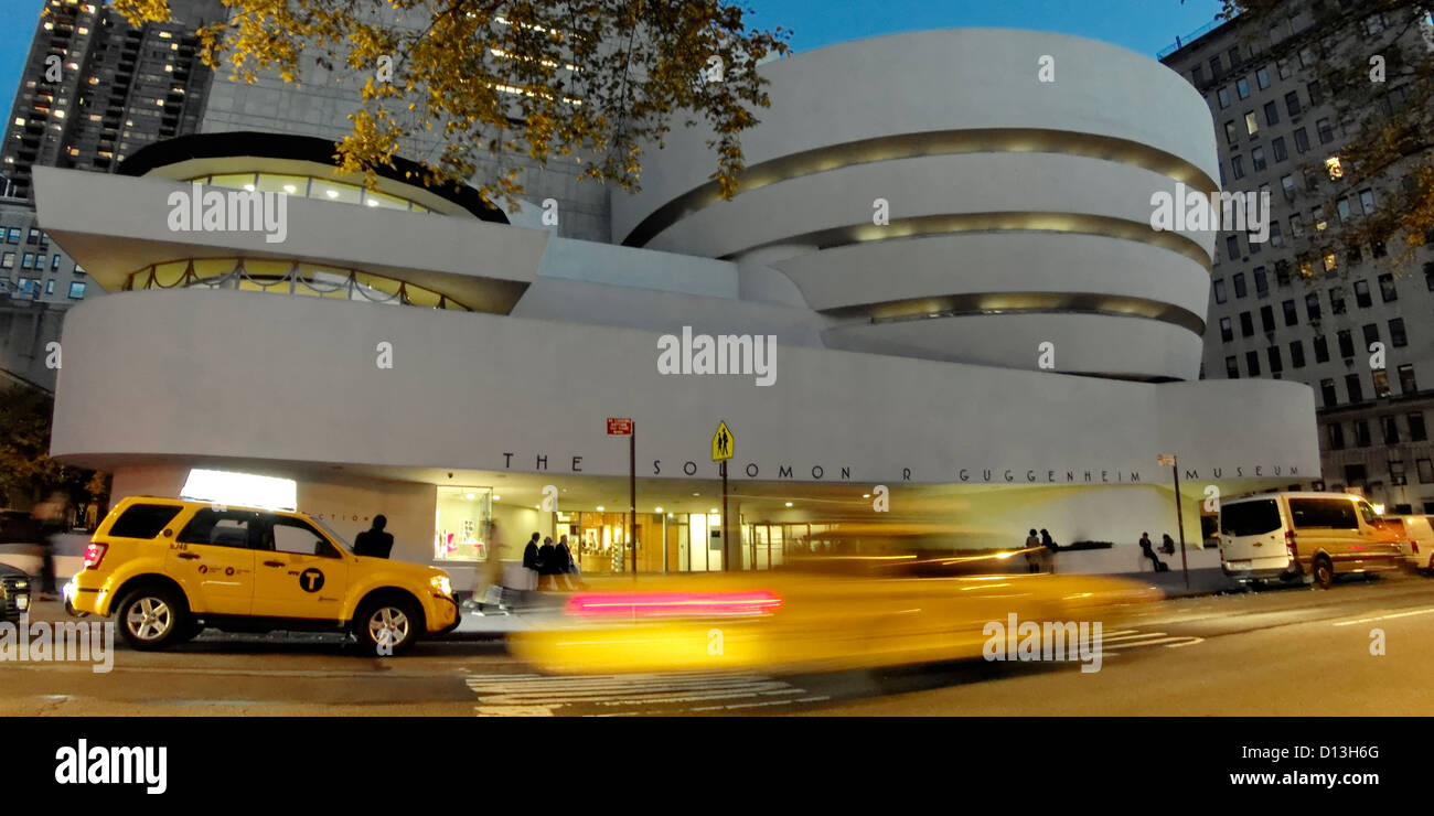 Musée Solomon R. Guggenheim, NEW YORK Banque D'Images