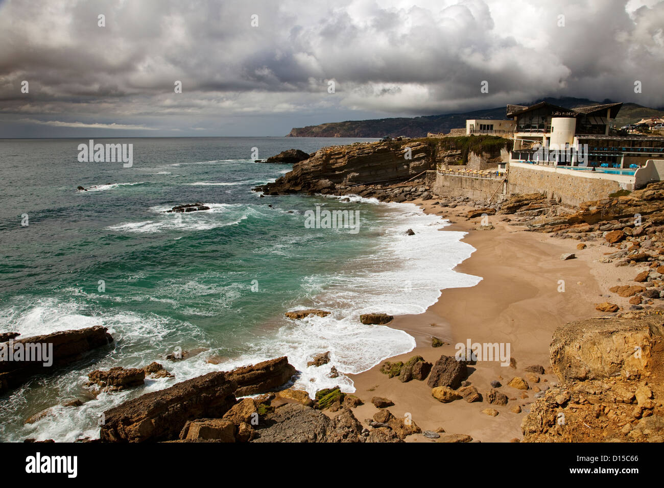 Guincho Cascais Portugal Plages Banque D'Images