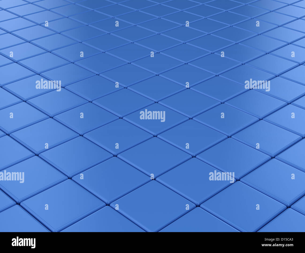 Cubes cubes bleu métallique texture Banque D'Images