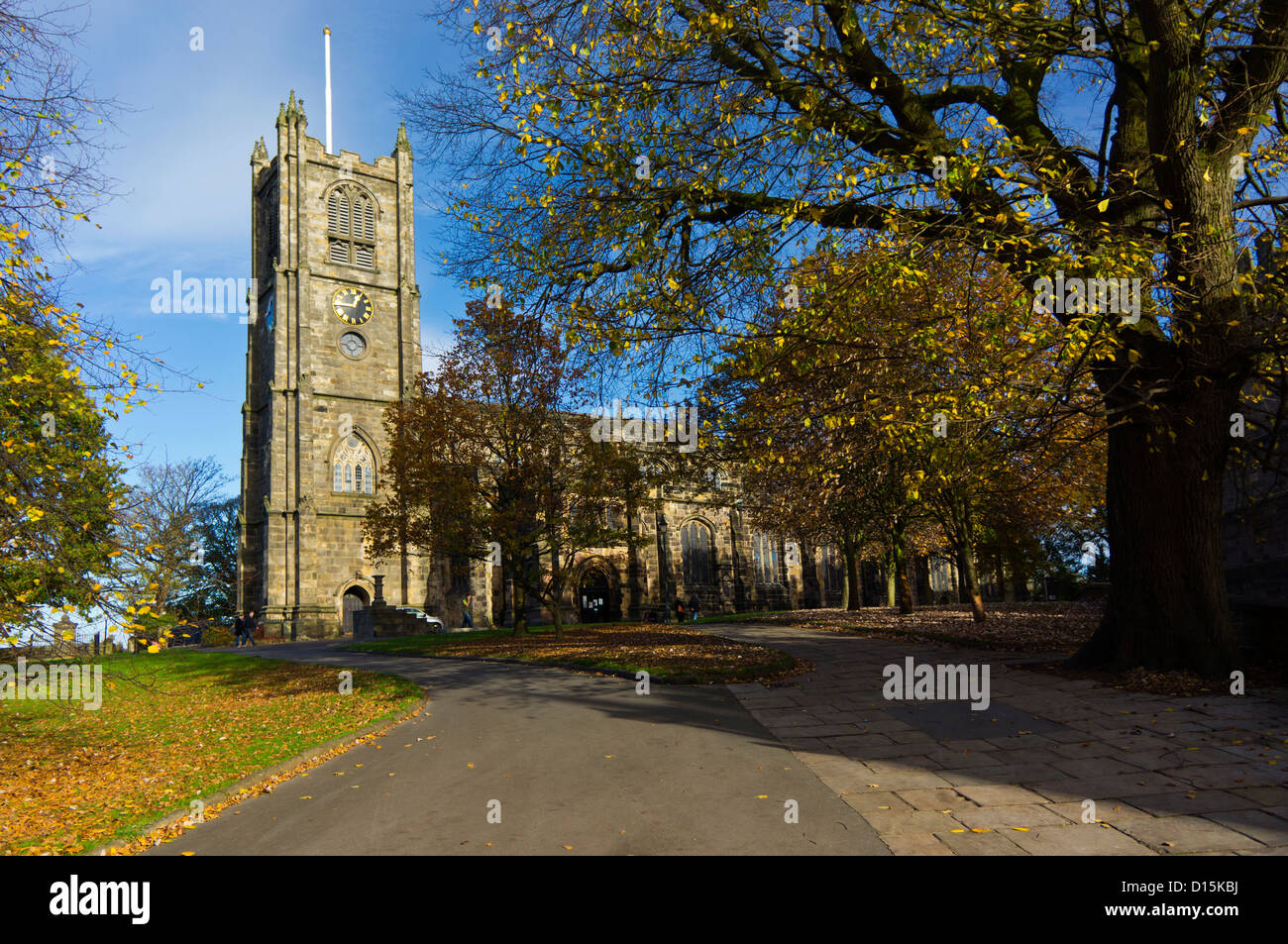 Lancaster Priory England Uk. Banque D'Images