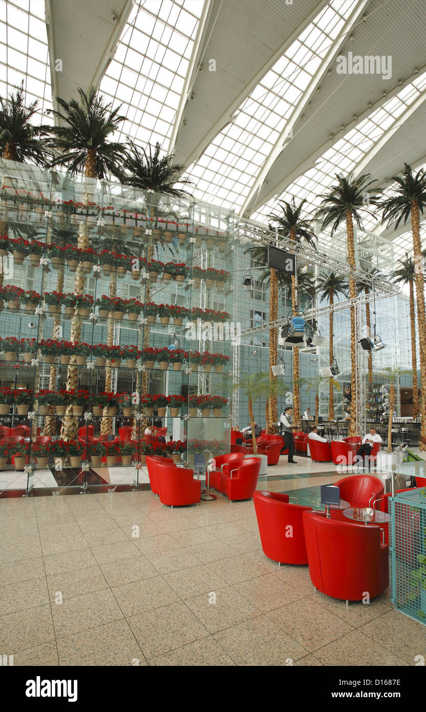 Le Kempinski Hotel Airport Munich, Allemagne Banque D'Images