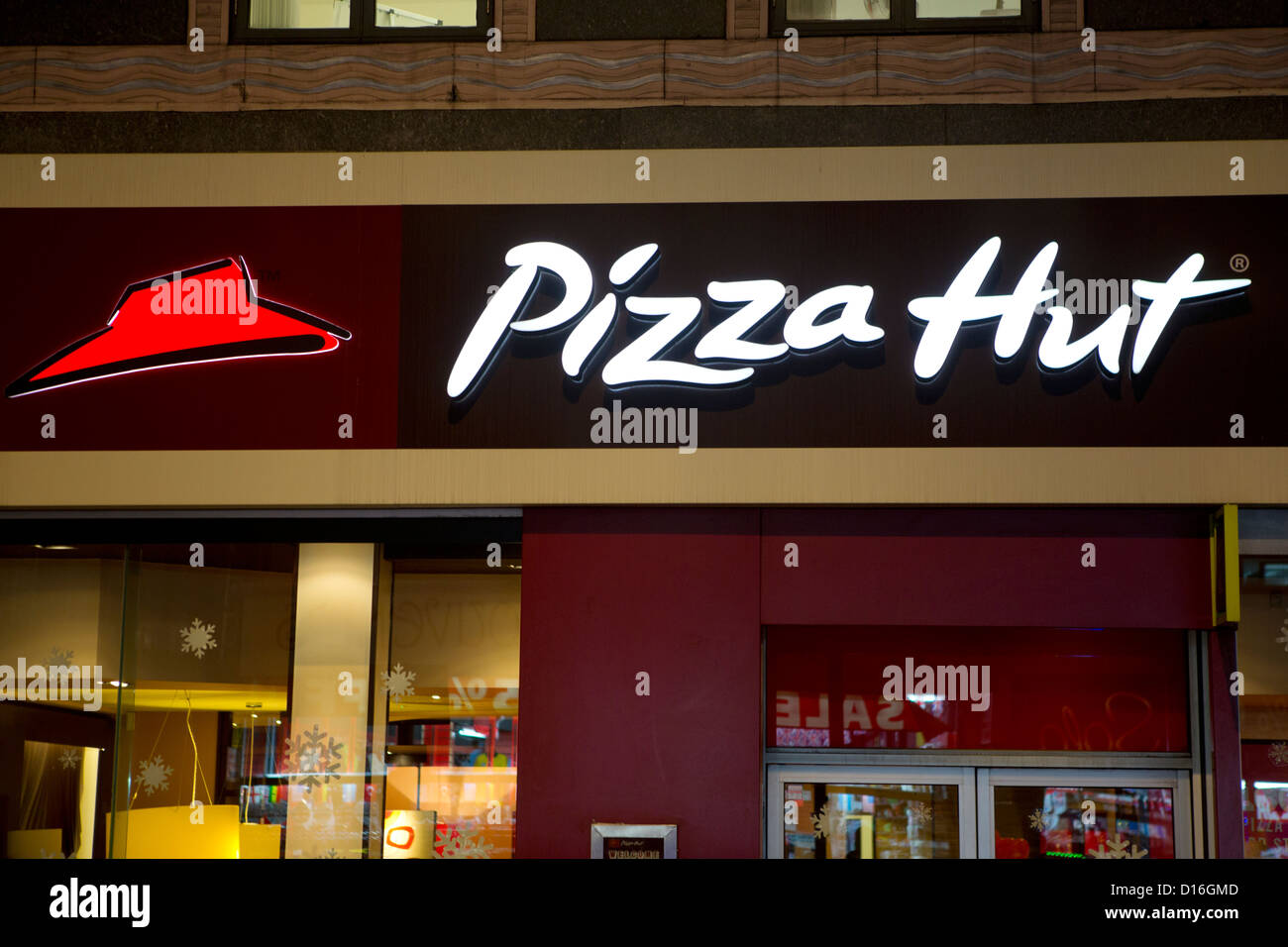 Restaurant Pizza Hut, Banque D'Images