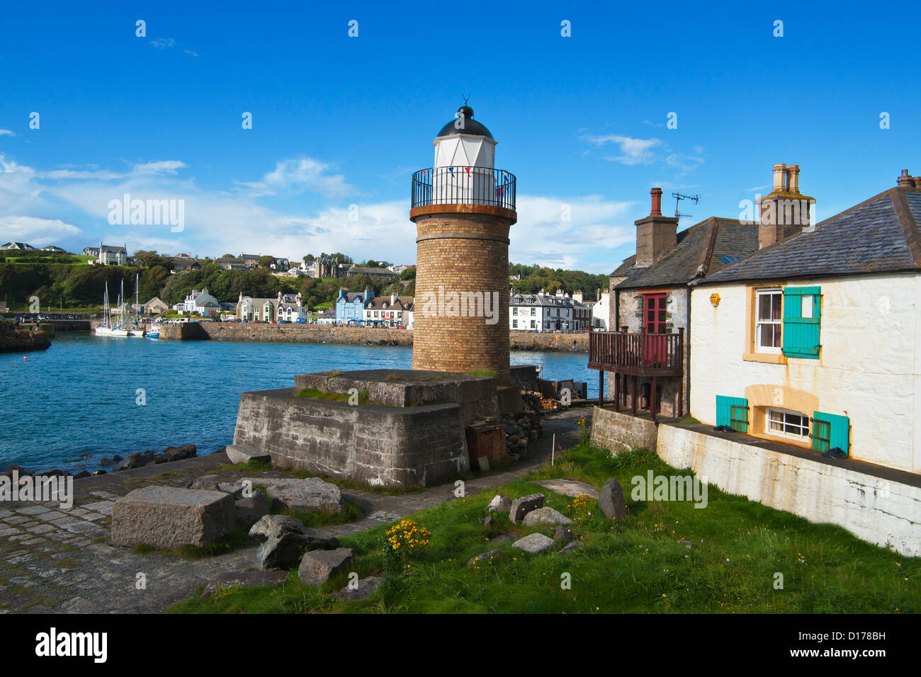 Port de Stranraer, Rhins of Galloway, Scotland, UK Banque D'Images