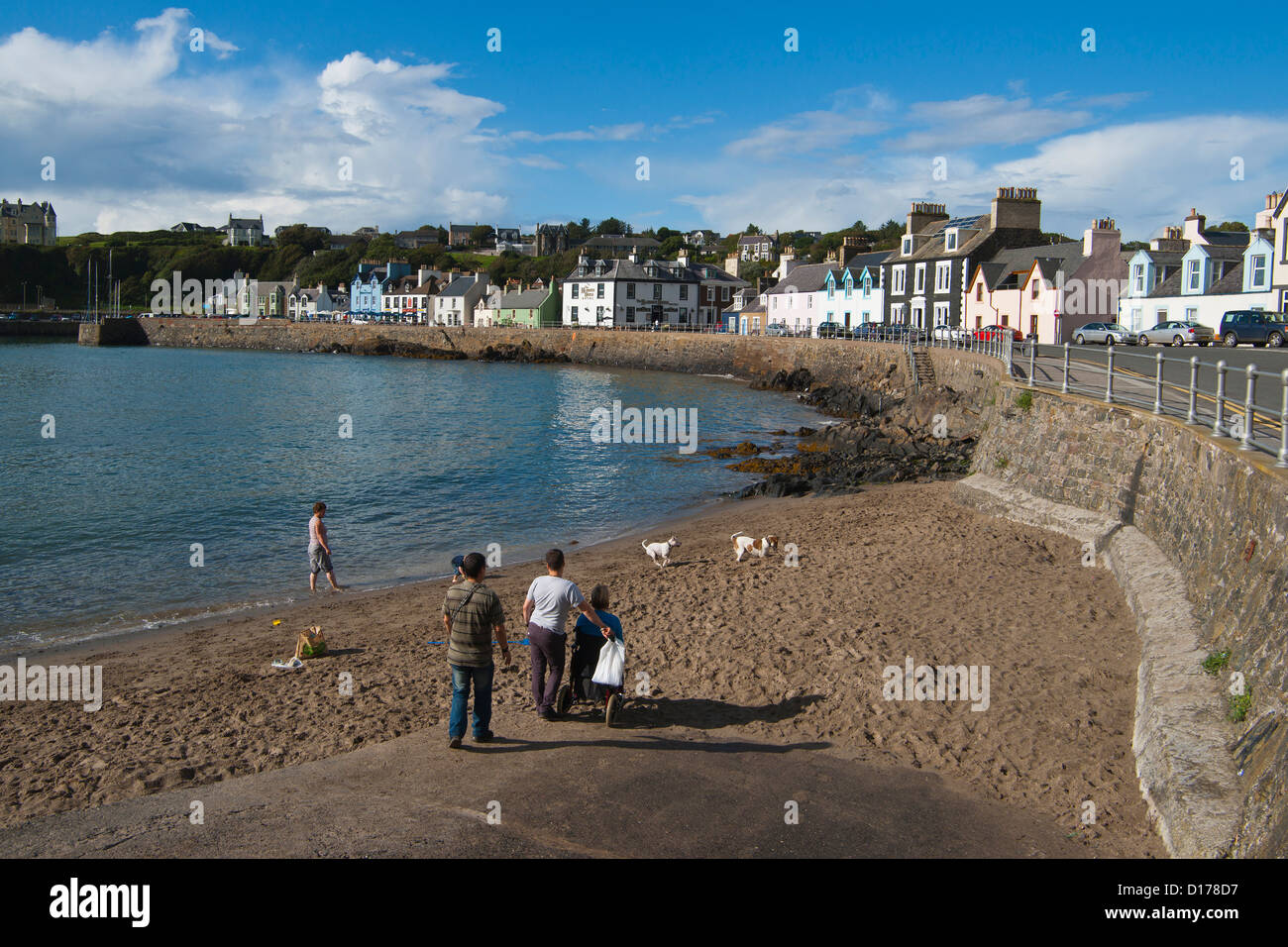 Port de Stranraer, Rhinns of Galloway, Scotland, UK Banque D'Images