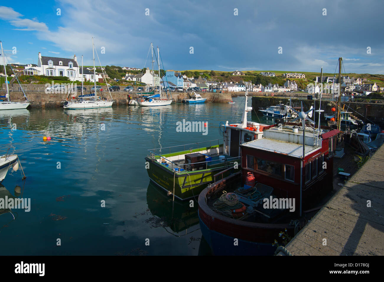 Portpatrick, port, Rhins of Galloway, Scotland, UK Banque D'Images