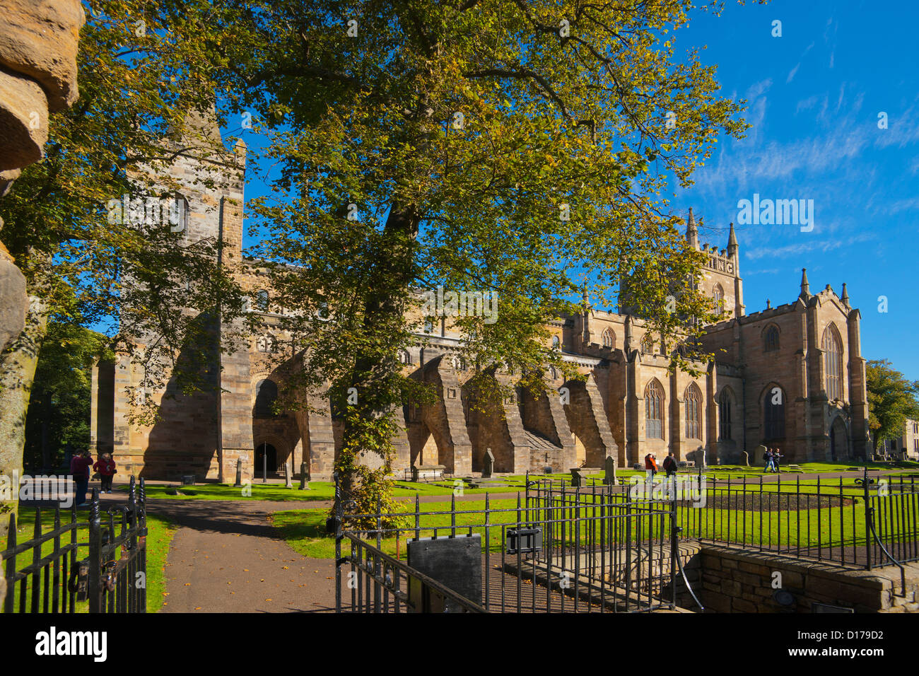 Abbaye de Dunfermline, Fife, Scotland, UK Banque D'Images