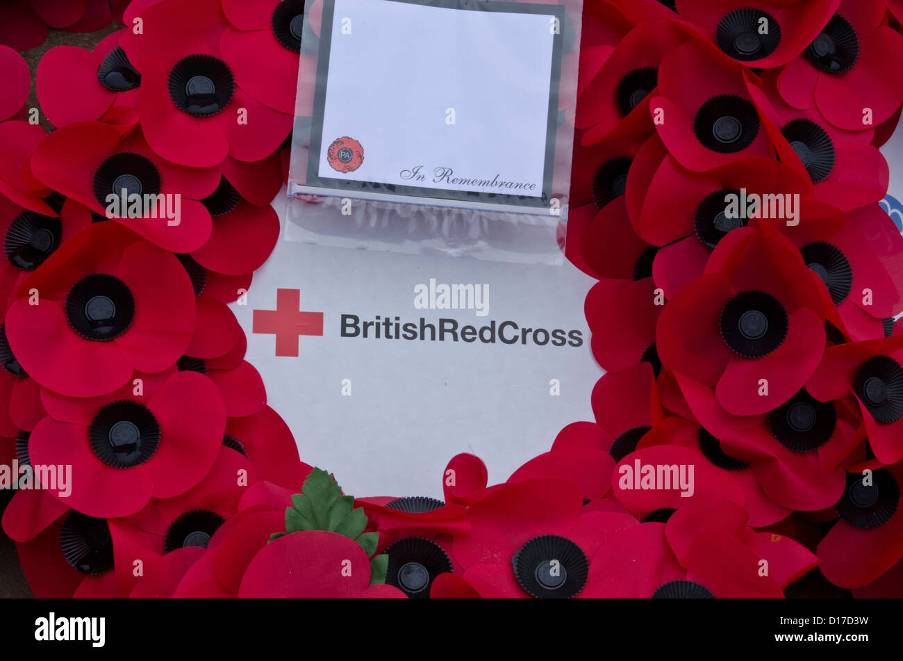 La Croix-Rouge britannique Banque D'Images