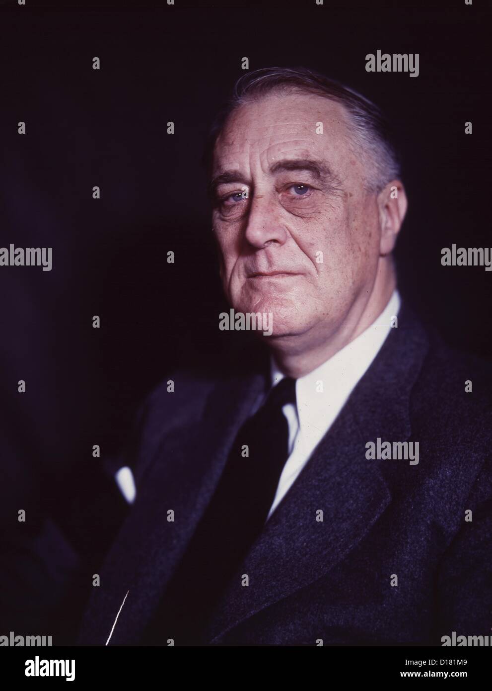 Le président Franklin D. Roosevelt.1940.Fourni par Photos, inc.(Image Crédit : © Fourni par Globe Photos, Inc/Globe Photos/ZUMAPRESS.com) Banque D'Images