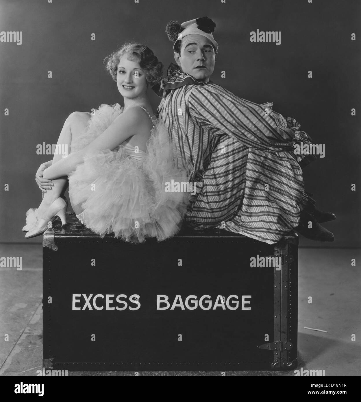 Les passagers clandestins Banque D'Images