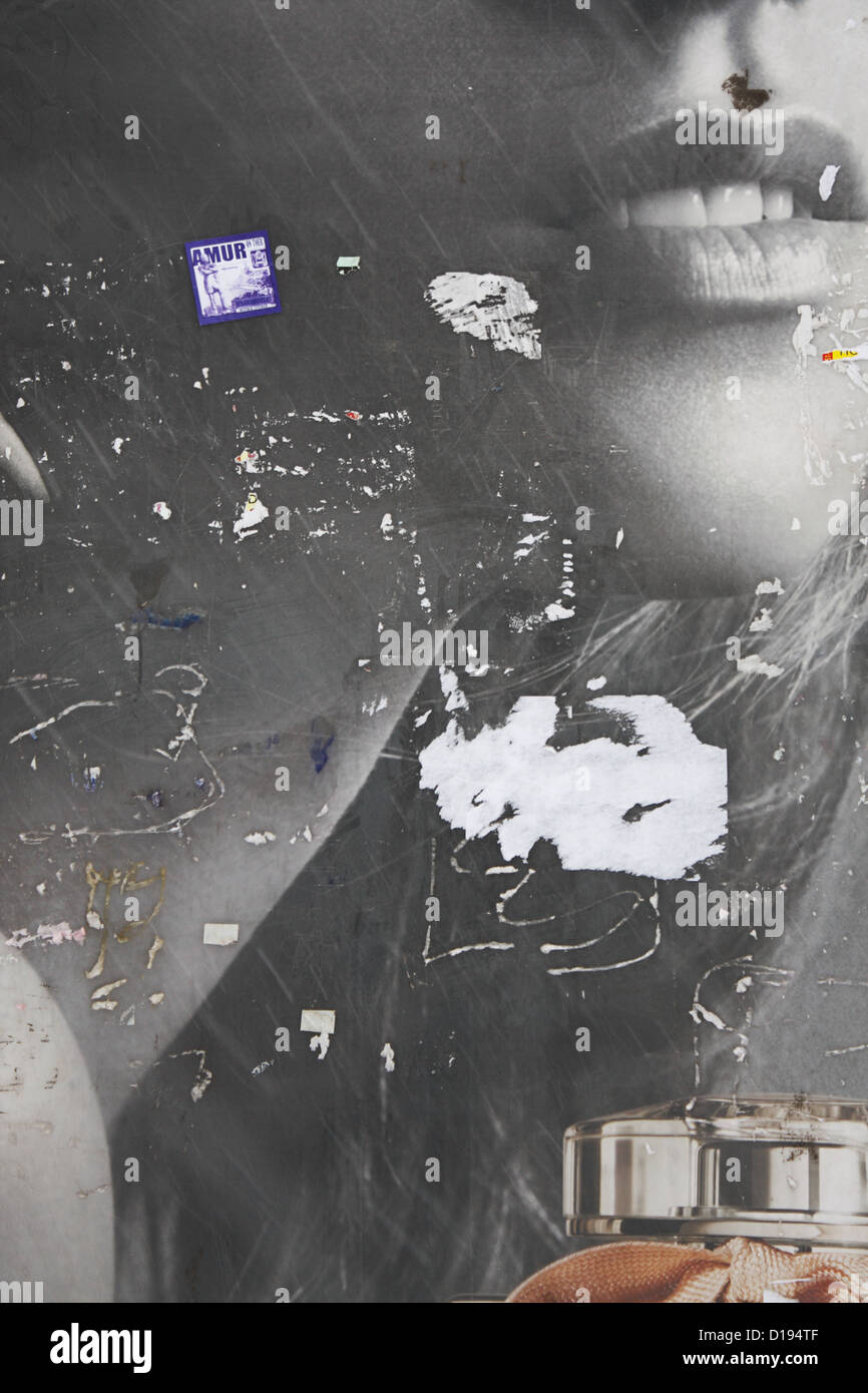 La publicité extérieure de Chloé Banque D'Images