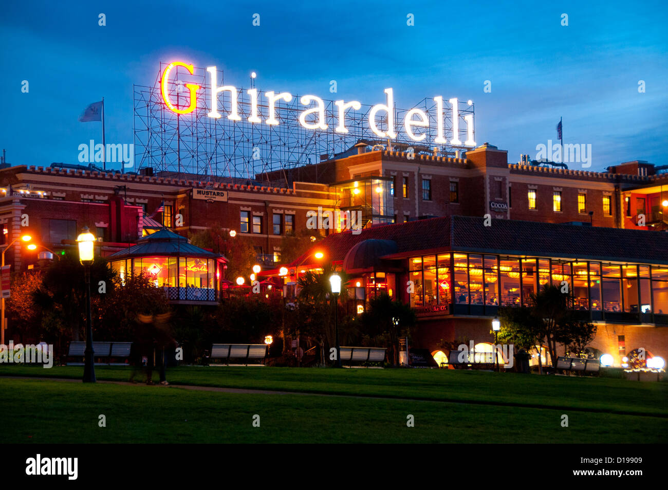 Usine de Chocolat Ghirardelli San Francisco CA Banque D'Images