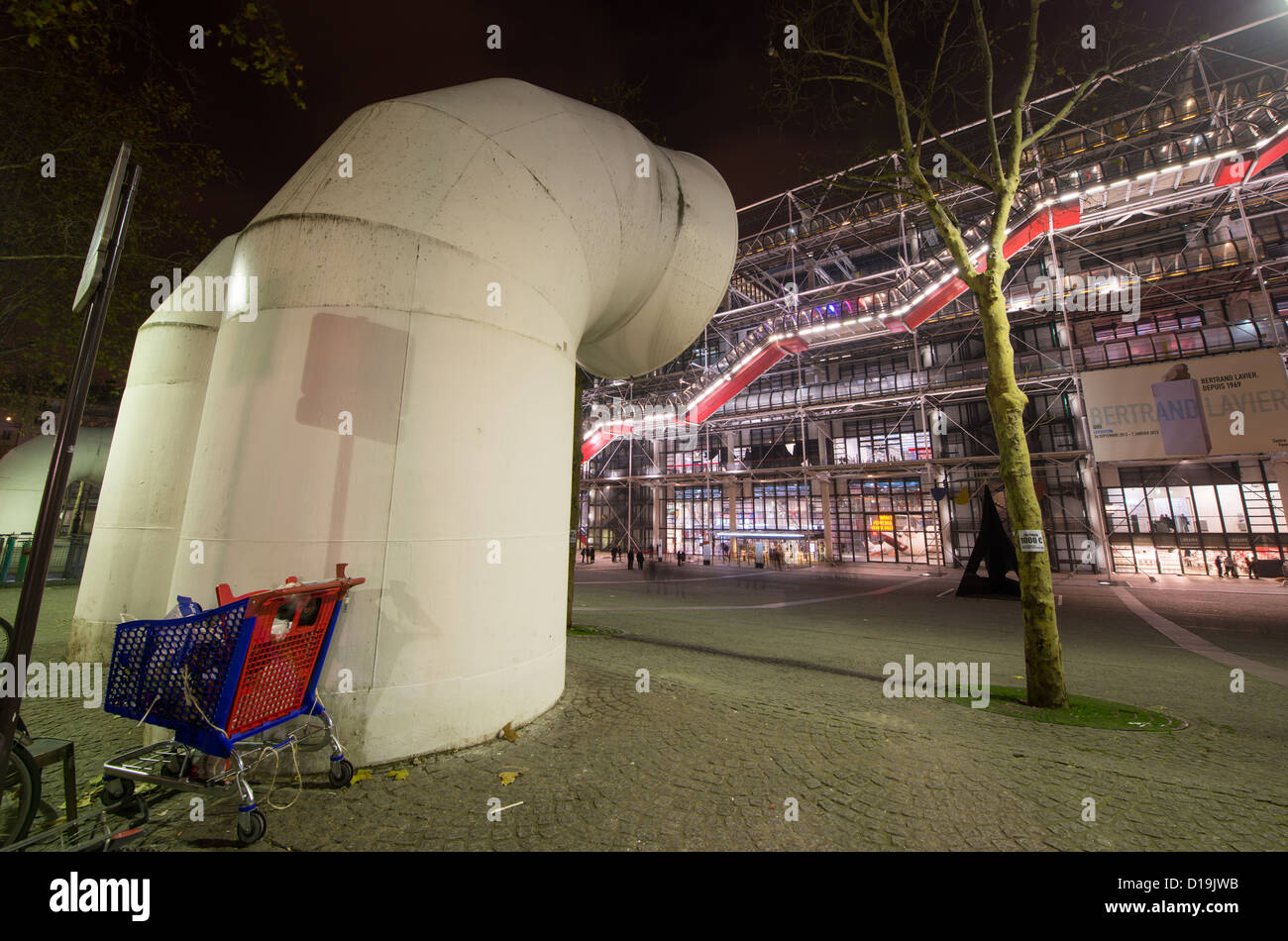 Centre Pompidou Banque D'Images