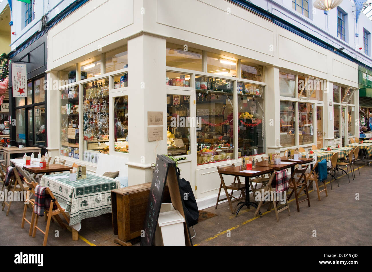 Le quartier à la brixton Village à Brixton, Londres Banque D'Images