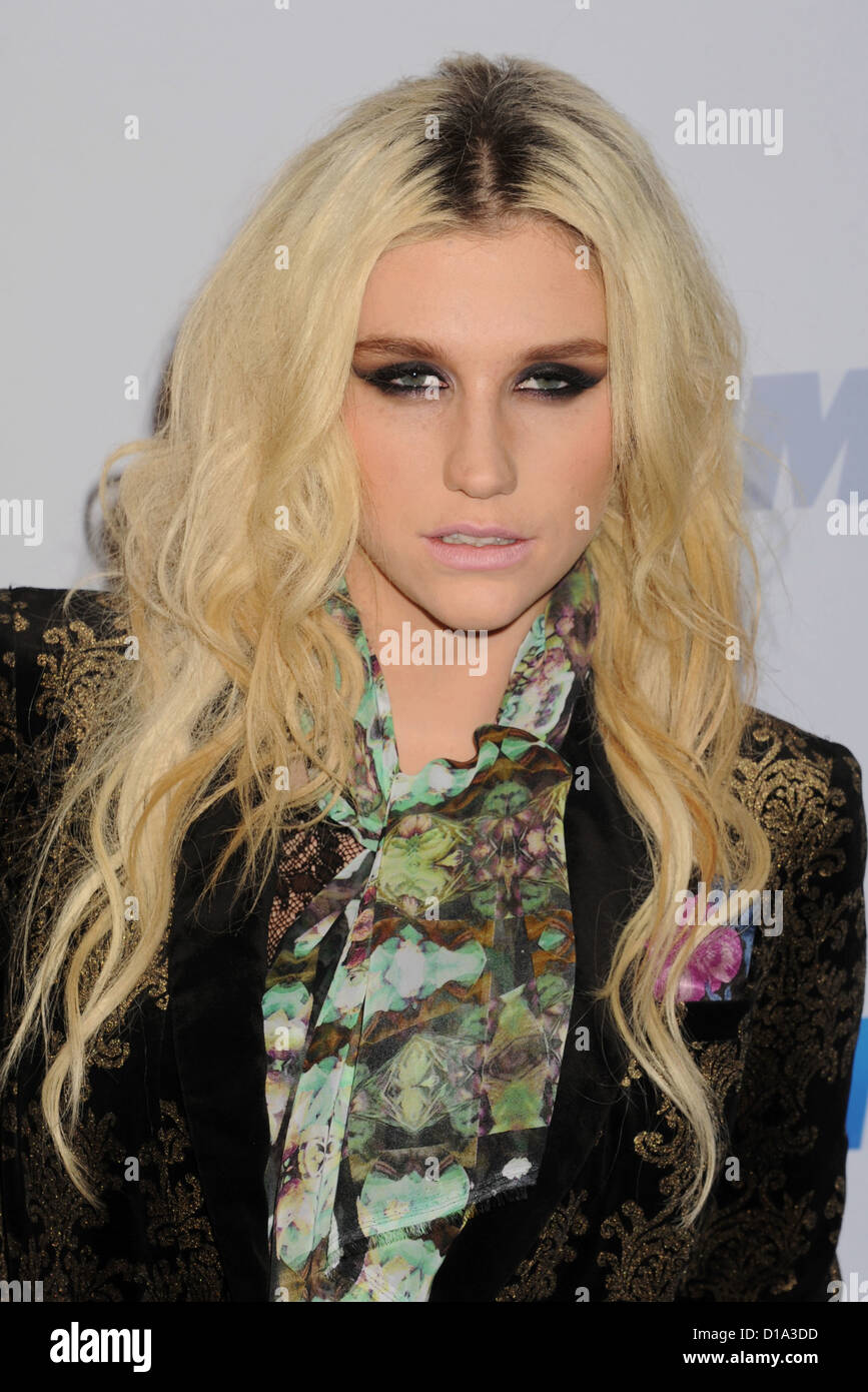 KE$HA la chanteuse pop US en décembre 2012. Photo Jeffrey Mayer Banque D'Images