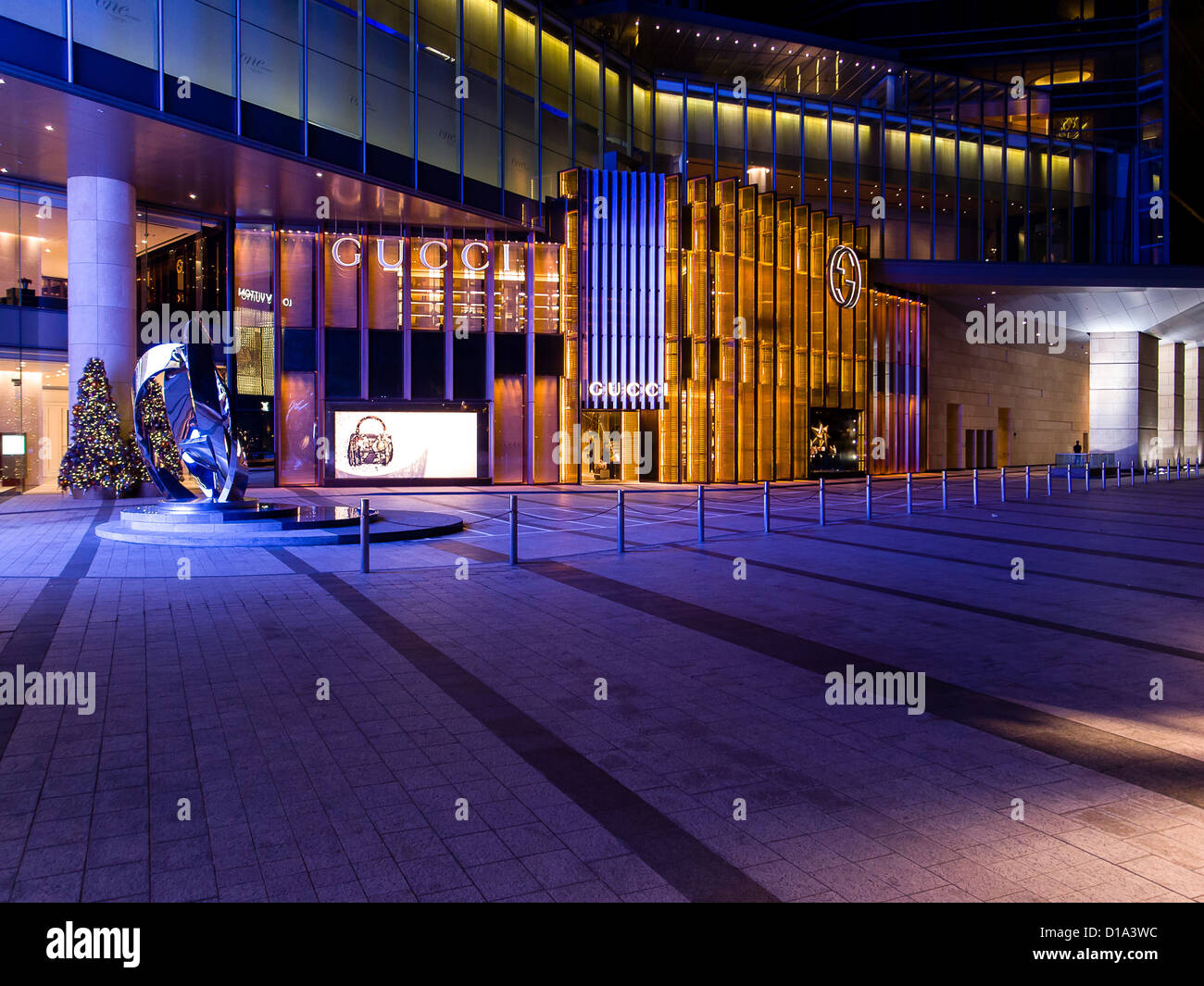 Boutique Gucci Macau Banque D'Images