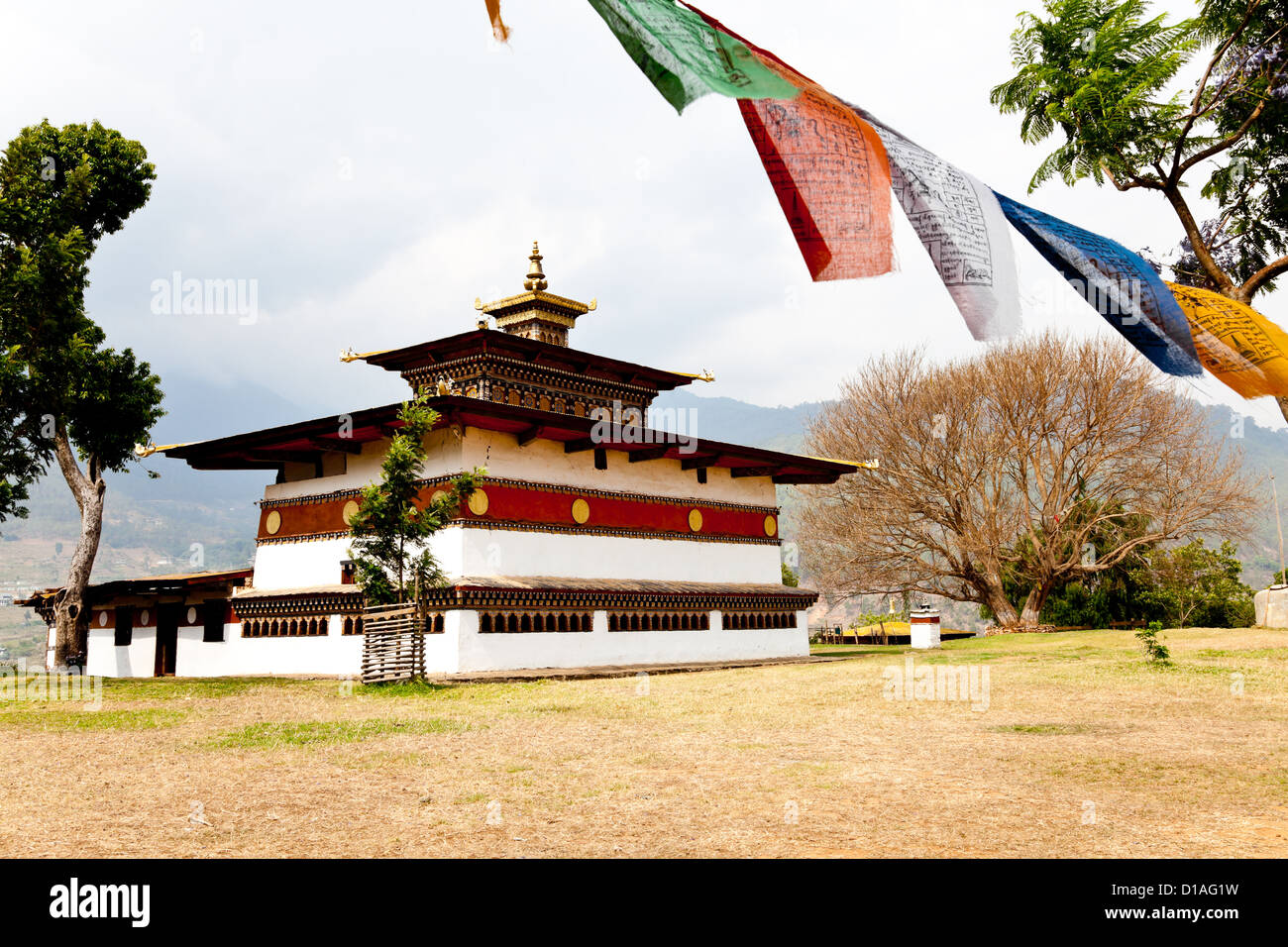 Chimi Lhakhang temple Banque D'Images