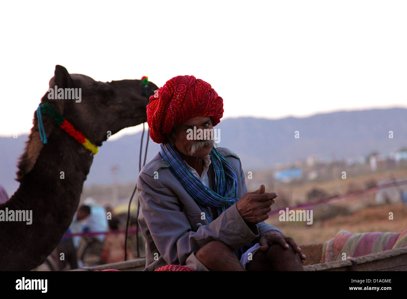 Salon De L'Agriculture Pushkar,Rajasthan Inde Banque D'Images