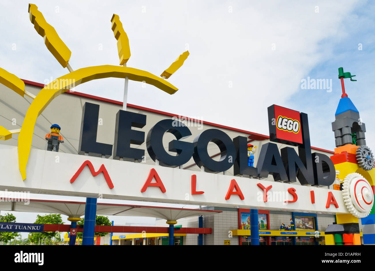 Legoland Malaysia sign Banque D'Images