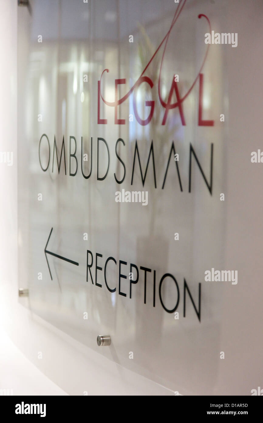 Les bureaux de l'Ombudsman juridique à Baskerville House, Birmingham Banque D'Images