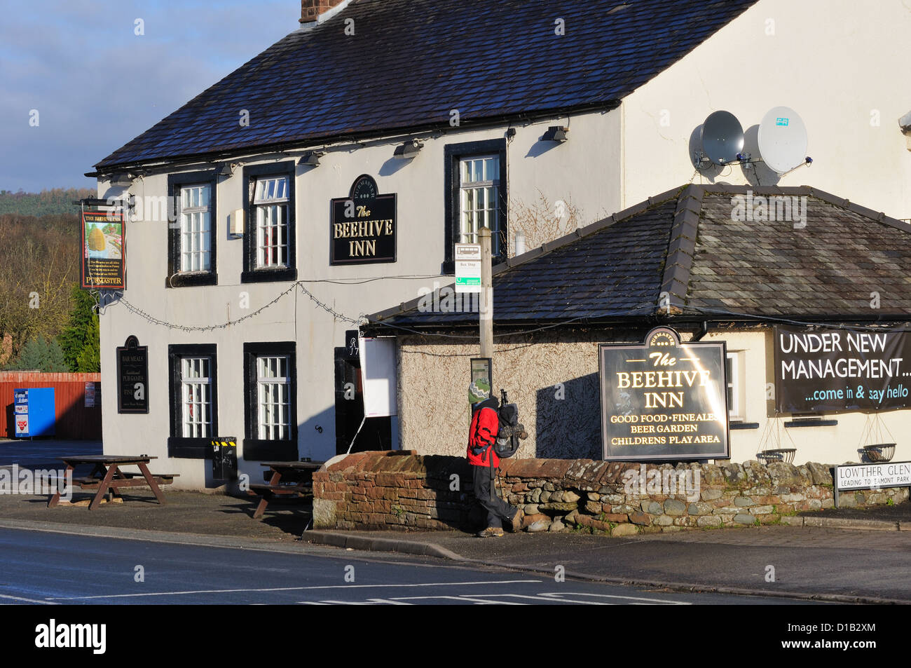 Le Beehive Inn, Penrith, Angleterre Banque D'Images