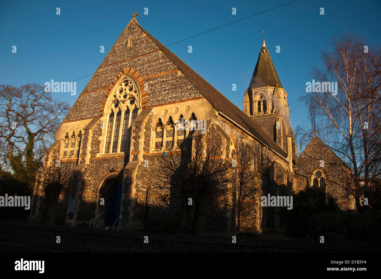 Sainte Trinité église victorienne Norwich Banque D'Images