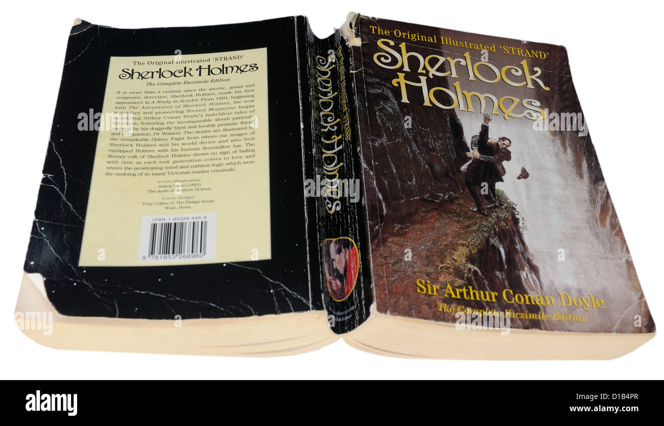Couverture de livre sherlock holmes Banque de photographies et d’images