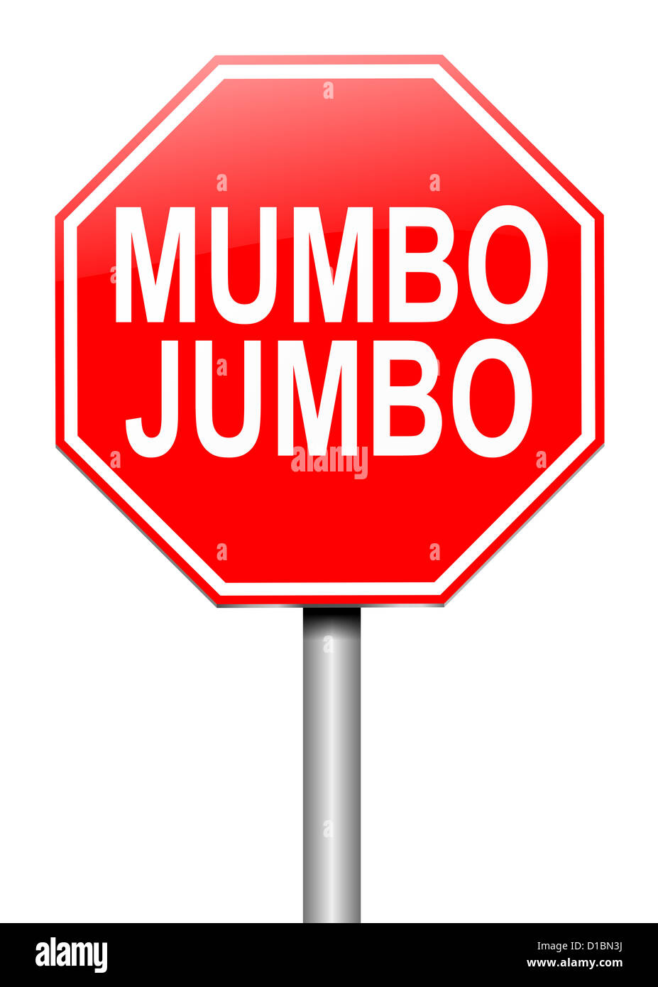 Mumbo jumbo. Banque D'Images