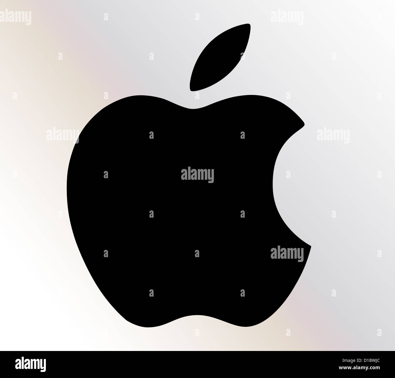 Variété de couleur concept Logo Apple Banque D'Images