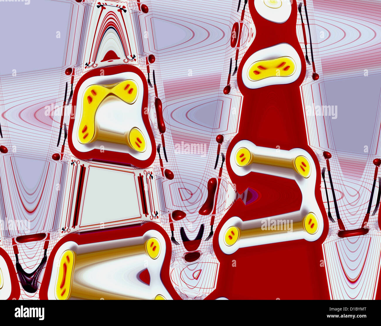 Pour motif d'écran Banque D'Images