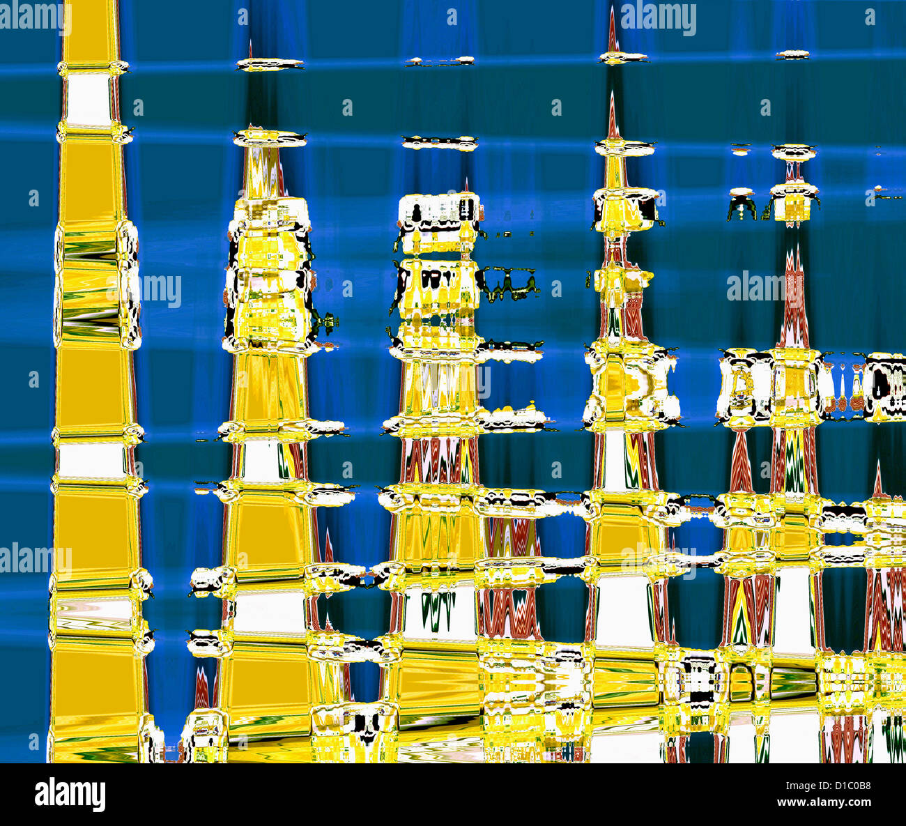 Pour motif d'écran Banque D'Images