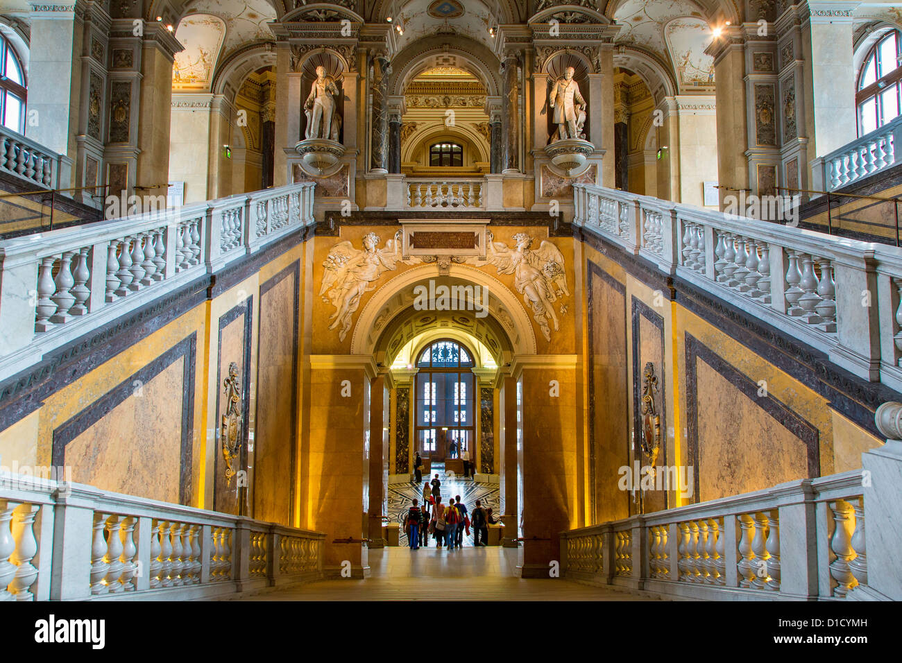L'Autriche, Vienne, le Musée d'Histoire Naturelle Banque D'Images