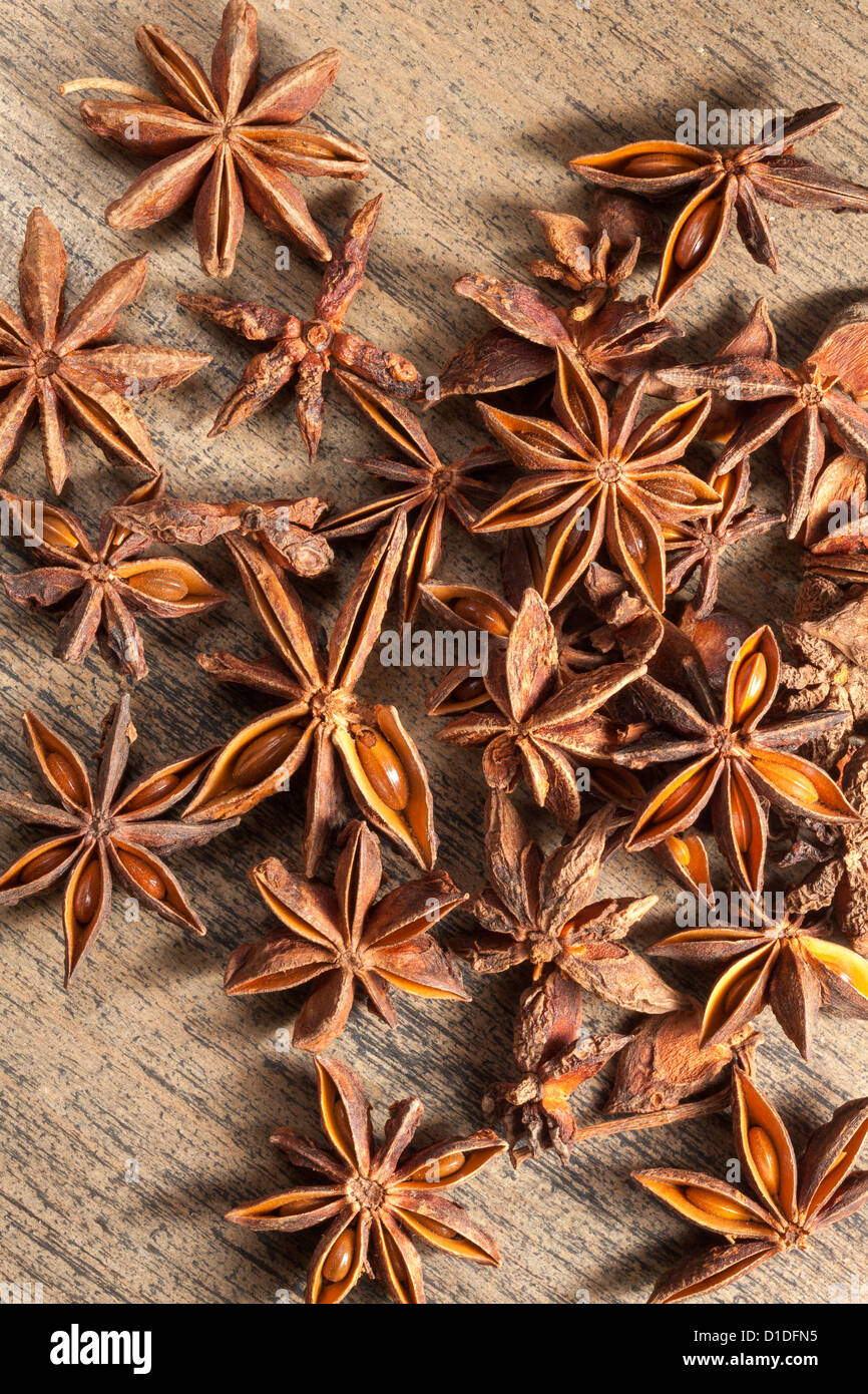 Anis étoilé Banque D'Images