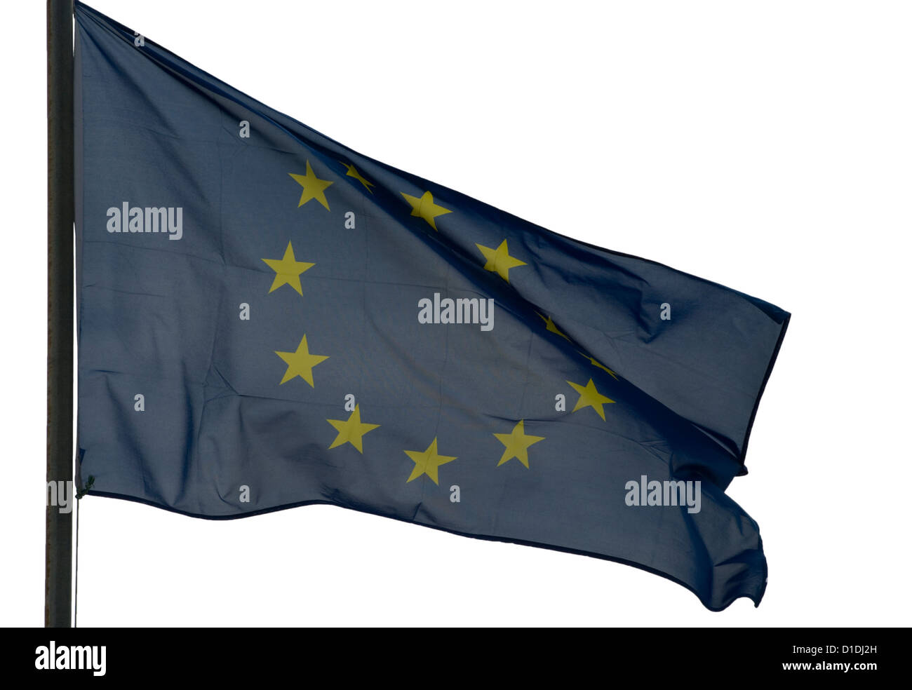 Drapeau de l'Union européenne Banque D'Images