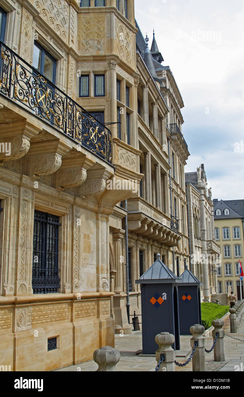 Palais grand-ducal, la Ville de Luxembourg Banque D'Images