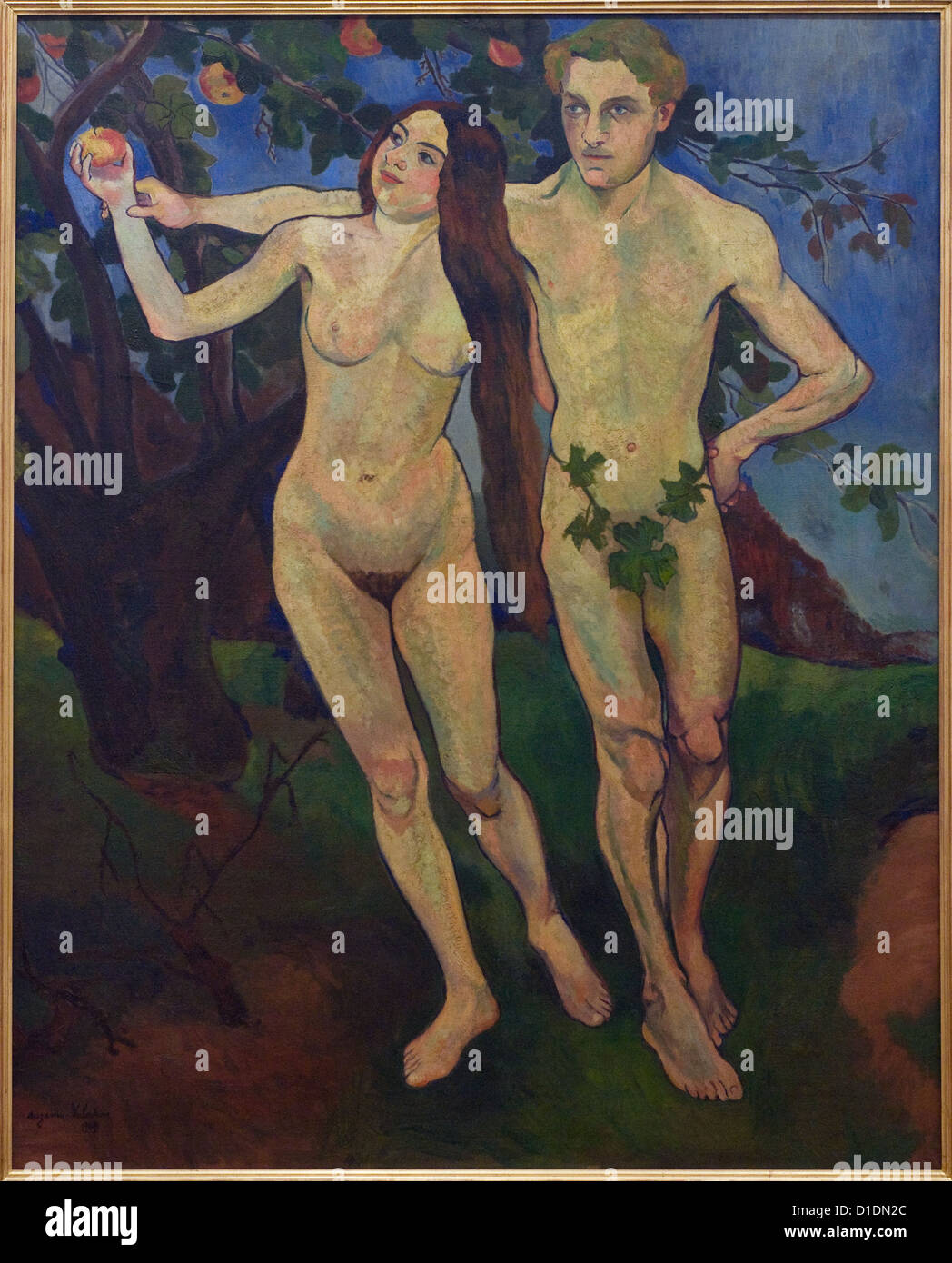 Suzanne Valadon Adam et Eve 1909 Art Moderne Centre Pompidou - Paris Banque D'Images