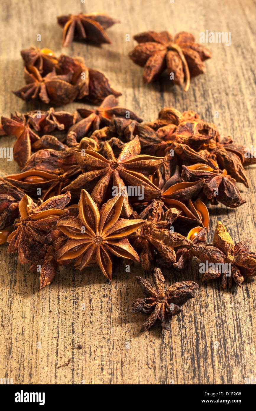 Anis étoilé Banque D'Images