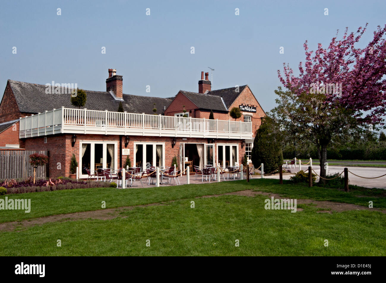 Le white swan inn bar hébergement Banque D'Images